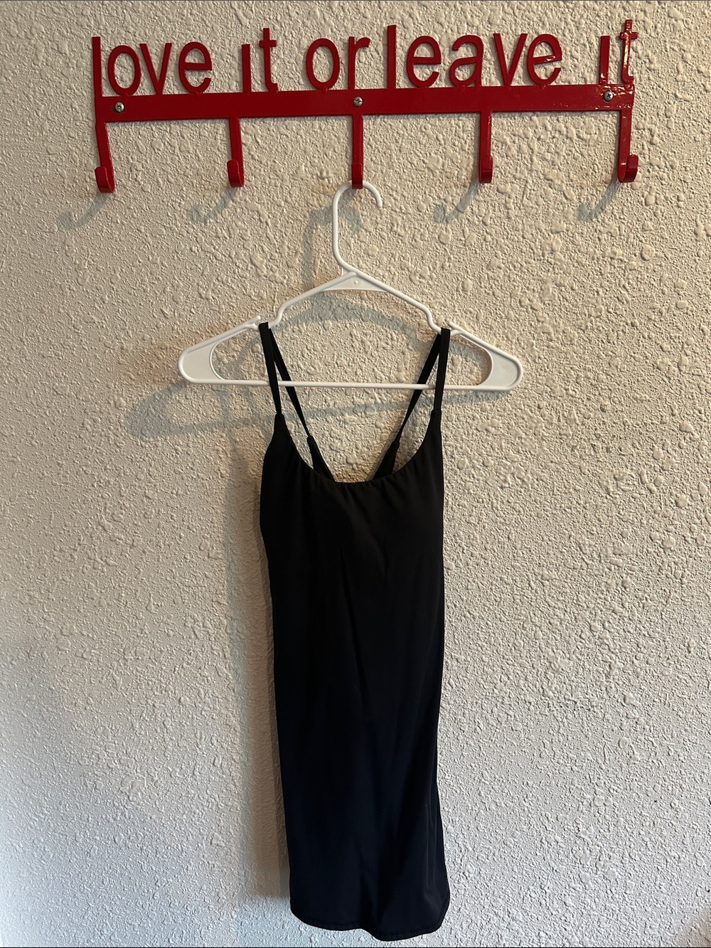 HALARA Black Dress with Shorts and Bra built in — Size S